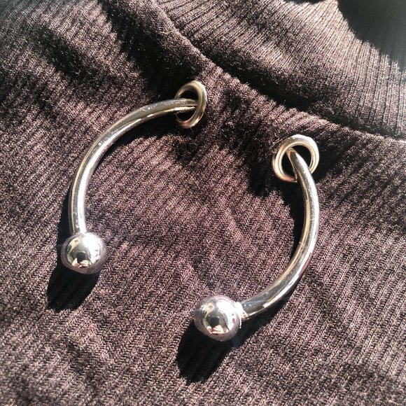 Frankie B Janet Mock Neck Mini Dress Black Bull S - Picture 6 of 7